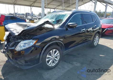 2014 Nissan Rogue Sv из США, поврежденный, VIN 5N1AT2MV4EC821732